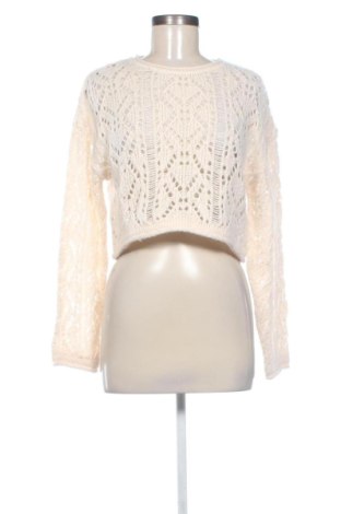 Pulover de femei Amisu, Mărime S, Culoare Ecru, Preț 32,45 Lei, #137756036