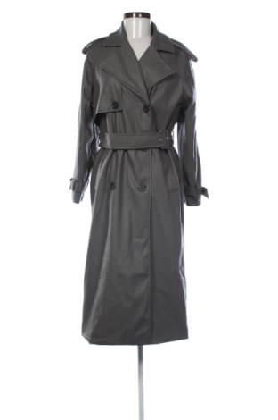 Trench de femei Sinsay, Mărime XXS, Culoare Gri, Preț 128,00 Lei, #137720604