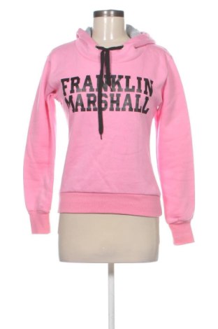 Γυναικείο φούτερ Franklin & Marshall, Μέγεθος M, Χρώμα Ρόζ , Τιμή 31,00 €, #137735824