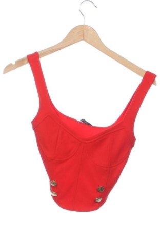 Top de femei Zara, Mărime XXS, Culoare Roșu, Preț 68,24 Lei, #137712224