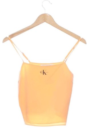 Tricou de damă Calvin Klein Jeans, Mărime XS, Culoare Portocaliu, Preț 89,23 Lei, #137712402