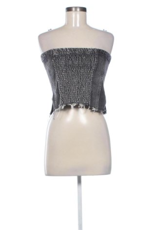 Γυναικείο τοπ Zara, Μέγεθος M, Χρώμα Γκρί, Τιμή 13,97 €, #137716521