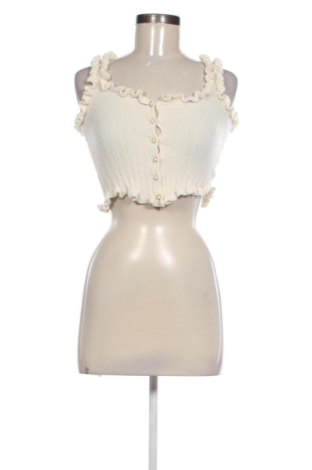 Damentop Unbranded, Größe XS, Farbe Ecru, Preis 14,00 €, #137719294