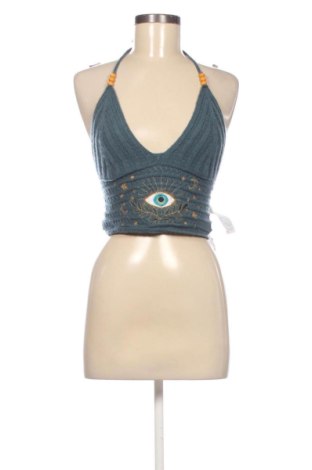 Top de femei Romwe, Mărime S, Culoare Verde, Preț 63,78 Lei, #137719572