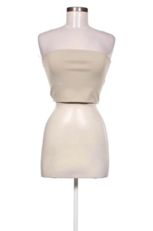 Top de femei Zara, Mărime M, Culoare Bej, Preț 72,00 Lei, #137730429