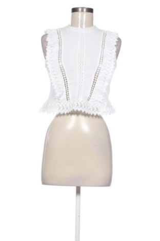 Top de femei Stradivarius, Mărime S, Culoare Alb, Preț 68,24 Lei, #137732320