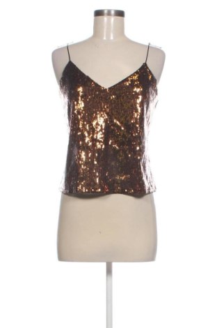 Damski top Weekday, Rozmiar XS, Kolor Złocisty, Cena 38,00 zł, #137733086