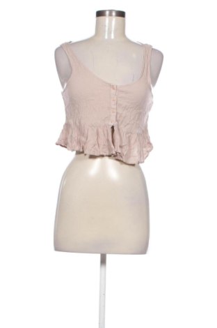 Damski top Pull&Bear, Rozmiar M, Kolor Popielaty róż, Cena 42,75 zł, #137733824