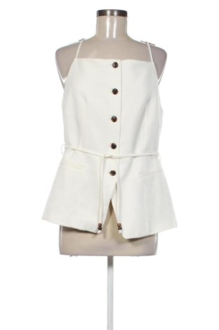 Дамски топ Zara, Размер L, Цвят Екрю, Цена 23,80 €, #137745588