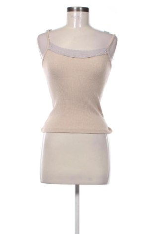Γυναικείο τοπ Unbranded, Μέγεθος XS, Χρώμα  Μπέζ, Τιμή 14,00 €, #137745874