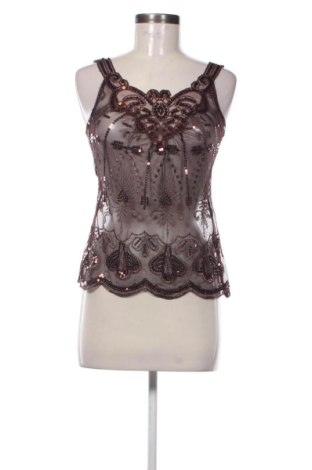 Top de femei H&M, Mărime XS, Culoare Maro, Preț 52,49 Lei, #137747861