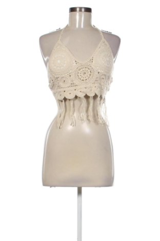 Top de femei SHEIN, Mărime S, Culoare Bej, Preț 57,74 Lei, #137748729