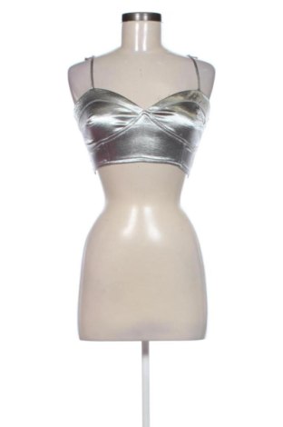 Dámský top Boohoo, Velikost M, Barva Stříbrná, Cena  319,00 Kč, #137692829