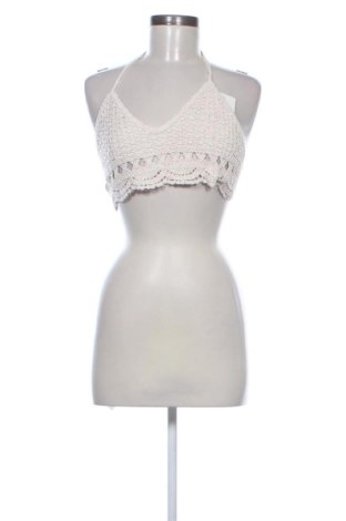 Top de femei Sinsay, Mărime XS, Culoare Ecru, Preț 52,49 Lei, #137717804