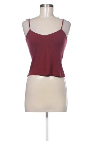 Top de femei Bershka, Mărime L, Culoare Roșu, Preț 47,24 Lei, #137730501