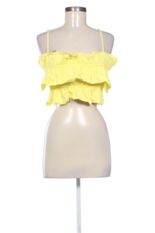 Дамски топ Zara, Размер XS, Цвят Жълт, Цена 13,00 €, #137737732
