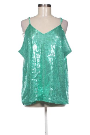 Γυναικείο τοπ Unbranded, Μέγεθος 3XL, Χρώμα Πράσινο, Τιμή 17,00 €, #137737735