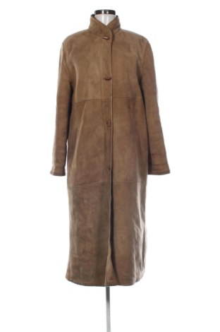 Damski skórzany płaszcz Unbranded, Rozmiar XL, Kolor Brązowy, Cena 537,40 zł, #137701261