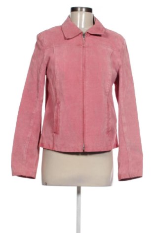 Geacă de piele pentru femei Unbranded, Mărime M, Culoare Roz, Preț 494,62 Lei, #137706141