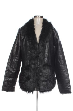 Damska kurtka skórzana Unbranded, Rozmiar XXL, Kolor Czarny, Cena 118,49 zł, #137733221