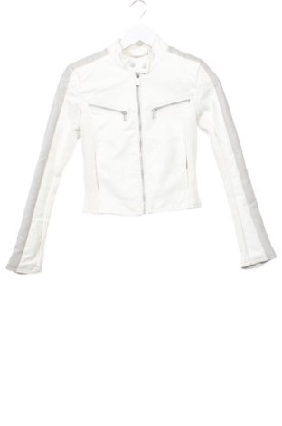 Geacă de piele pentru femei Fb Sister, Mărime XS, Culoare Alb, Preț 112,00 Lei, #137733433