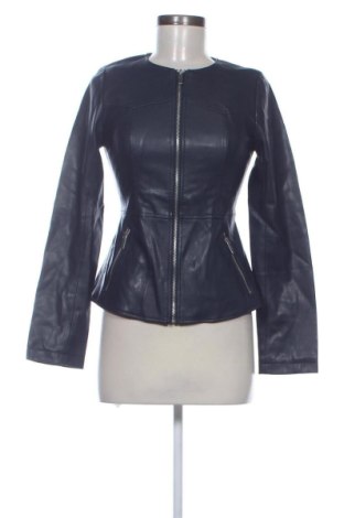 Damska kurtka skórzana Zara, Rozmiar XS, Kolor Niebieski, Cena 110,07 zł, #137738610