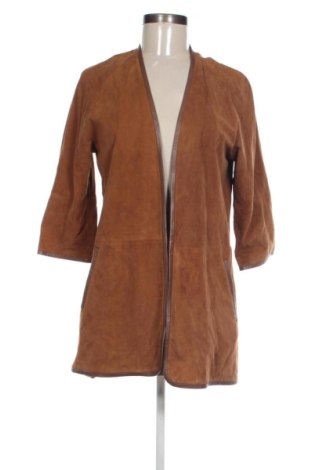 Γυναικείο δερμάτινο μπουφάν Massimo Dutti, Μέγεθος S, Χρώμα Καφέ, Τιμή 192,69 €, #137741735