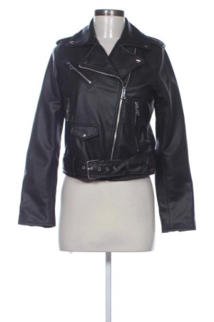 Γυναικείο δερμάτινο μπουφάν Zara, Μέγεθος S, Χρώμα Μαύρο, Τιμή 26,48 €, #137721463