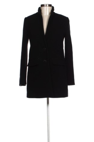 Damski płaszcz Zara, Rozmiar XS, Kolor Czarny, Cena 151,63 zł, #137698184