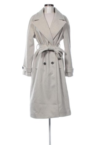 Palton de femei Bershka, Mărime L, Culoare Bej, Preț 161,99 Lei, #137757827