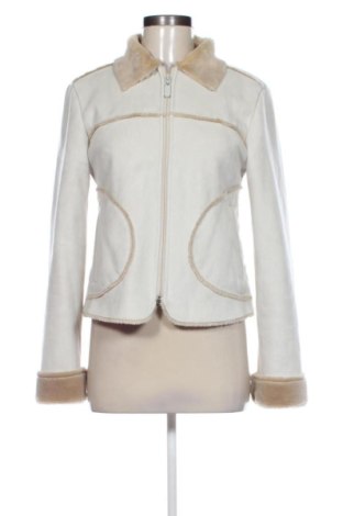 Palton de femei Pull&Bear, Mărime S, Culoare Ecru, Preț 220,46 Lei, #137699959