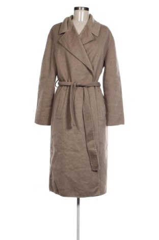 Palton de femei Zara, Mărime S, Culoare Bej, Preț 271,24 Lei, #137753790