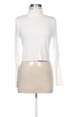 Damski golf Bershka, Rozmiar L, Kolor ecru, Cena 25,40 zł, #137727189
