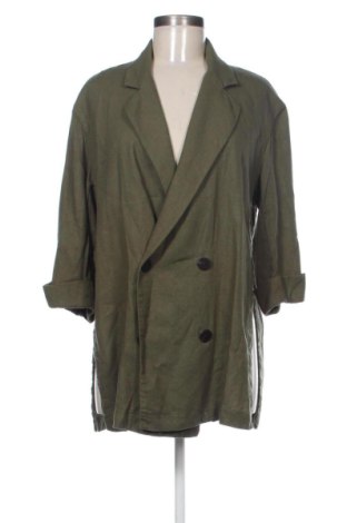 Sacou de femei Zara, Mărime S, Culoare Verde, Preț 136,48 Lei, #137736555