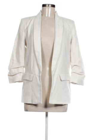 Sacou de femei Sinsay, Mărime XS, Culoare Ecru, Preț 72,00 Lei, #137759018