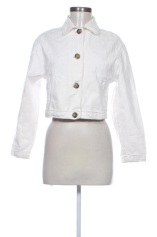 Dámska bunda  Bershka, Veľkosť S, Farba Biela, Cena  18,00 €, #137736597