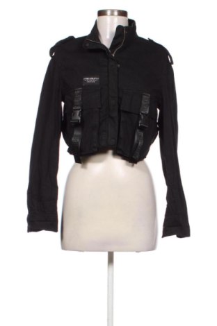 Geacă de femei Bershka, Mărime XS, Culoare Negru, Preț 94,48 Lei, #137729278