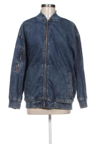 Geacă de femei Bershka, Mărime XXL, Culoare Albastru, Preț 104,98 Lei, #137733436