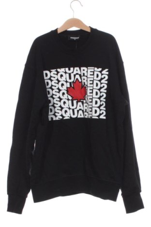 Kinder Shirt Dsquared2, Größe 13-14y/ 164-168 cm, Farbe Schwarz, Preis 47,63 €, #137713056