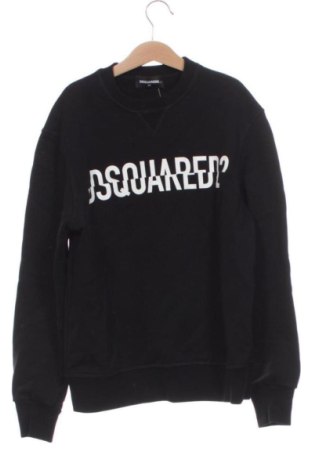 Kinder Shirt Dsquared2, Größe 11-12y/ 152-158 cm, Farbe Schwarz, Preis 47,63 €, #137713070