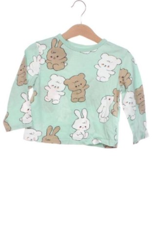 Detská blúzka  H&M, Veľkosť 18-24m/ 86-98 cm, Farba Zelená, Cena  6,00 €, #137743019