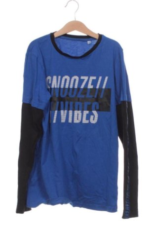 Bluză pentru copii Here+There, Mărime 12-13y/ 158-164 cm, Culoare Albastru, Preț 26,25 Lei, #137756709