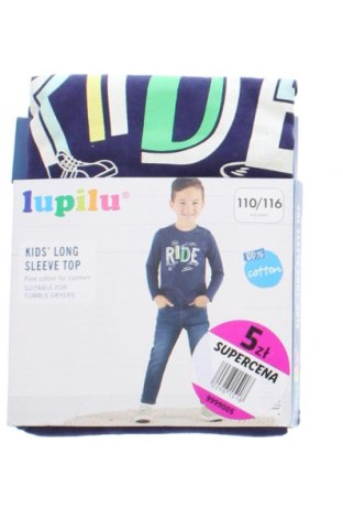 Детска блуза Lupilu, Размер 4-5y/ 110-116 см, Цвят Син, Цена 6,62 €, #137686173