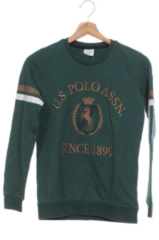 Dziecięca bluzka U.S. Polo Assn., Rozmiar 10-11y/ 146-152 cm, Kolor Zielony, Cena 55,04 zł, #137731181