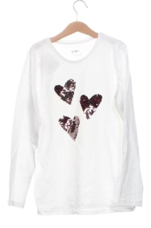 Kinder Shirt Tchibo, Größe 10-11y/ 146-152 cm, Farbe Weiß, Preis € 6,00, #137720623