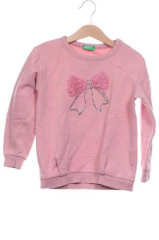 Kinder Shirt United Colors Of Benetton, Größe 2-3y/ 98-104 cm, Farbe Aschrosa, Preis € 8,00, #137757140