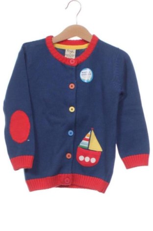 Dziecięcy kardigan Frugi, Rozmiar 2-3y/ 98-104 cm, Kolor Niebieski, Cena 67,74 zł, #137730136