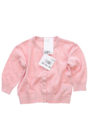Dětský kardigán H&M, Velikost 6-9m/ 68-74 cm, Barva Růžová, Cena  268,00 Kč, #137712743