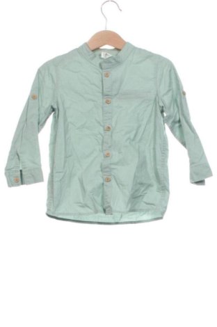 Detská košeľa  H&M, Veľkosť 18-24m/ 86-98 cm, Farba Zelená, Cena  6,18 €, #137700352