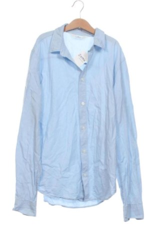 Kinderhemd H&M, Größe 14-15y/ 168-170 cm, Farbe Blau, Preis € 6,00, #137749597